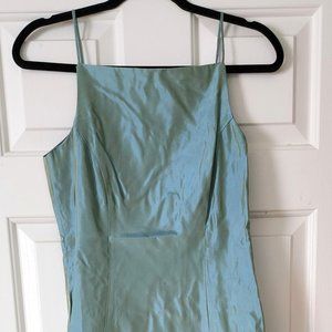 Vintage Prom Dress- Turquoise